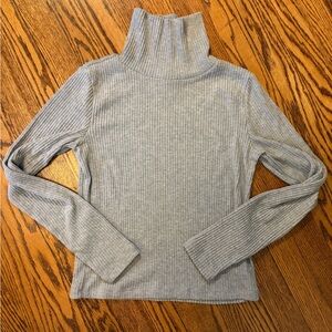 Aritzia x Babaton Ribbed Turtle Neck Cozy Top